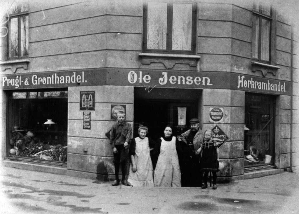 Ole Jensens Butik i Ndr Frihavnsgade