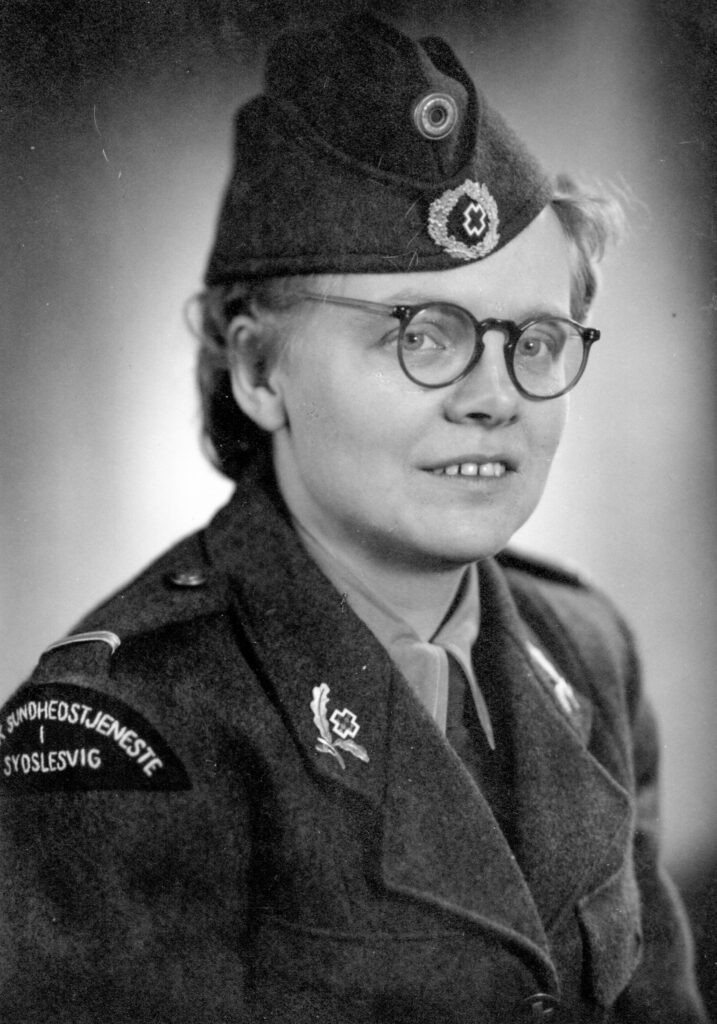 Elisabeth Jensen udsendt til Slesvig 1947